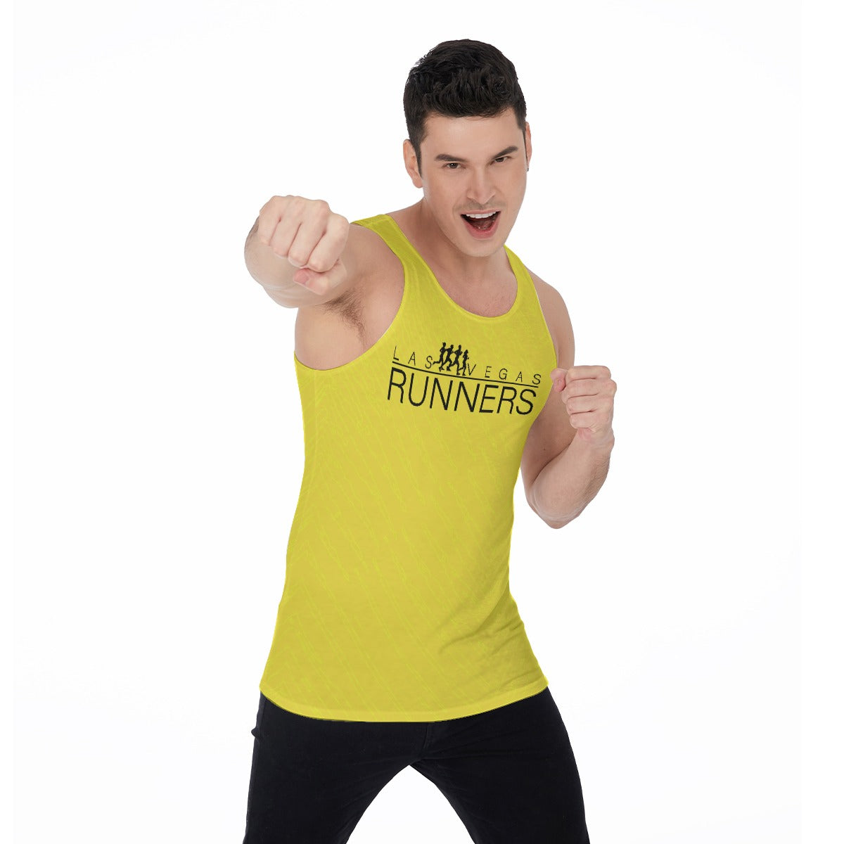 All-Over Print Men's Tank Top - Las Vegas Runners
