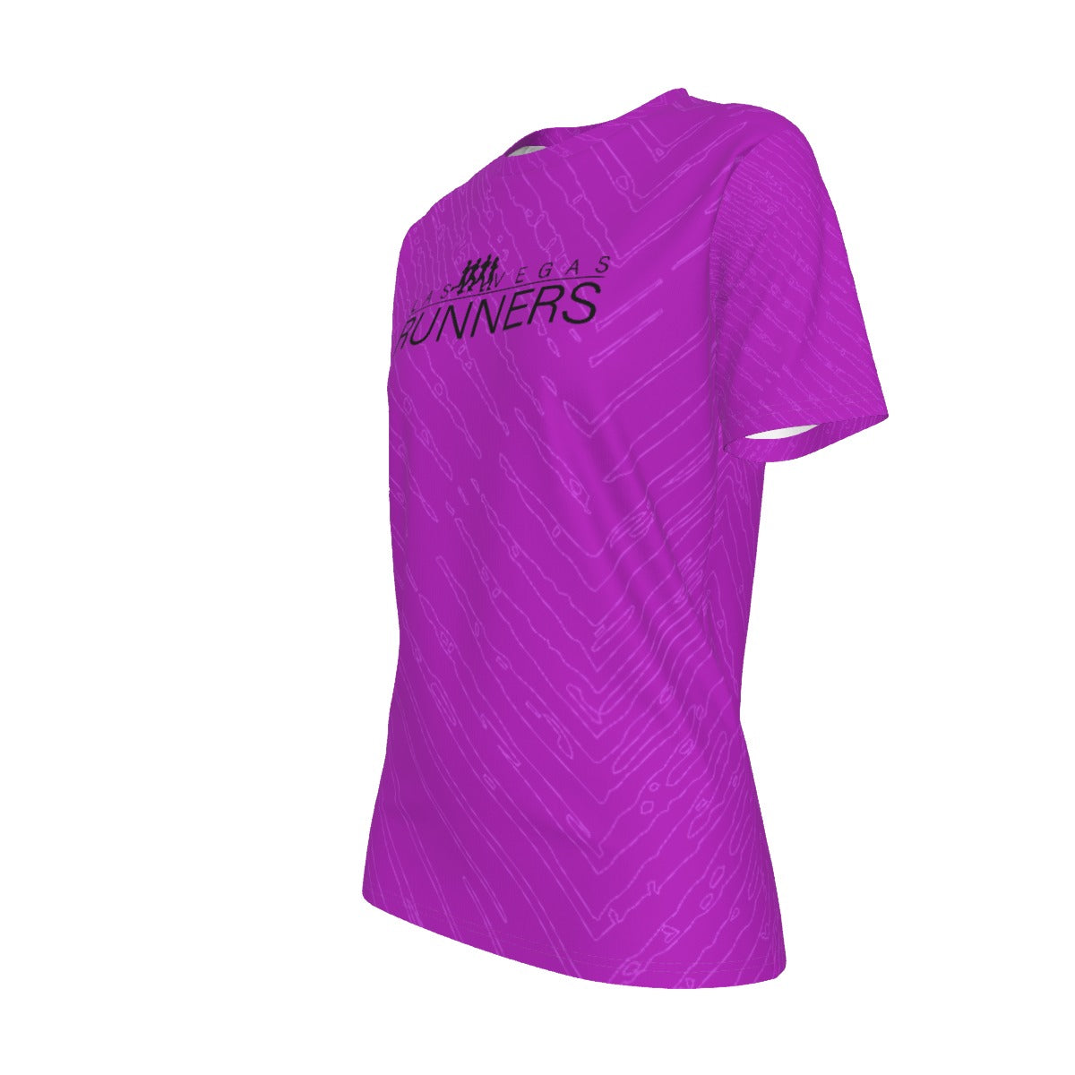 All-Over Print Women'S O-Neck T-Shirt - Las Vegas Runners
