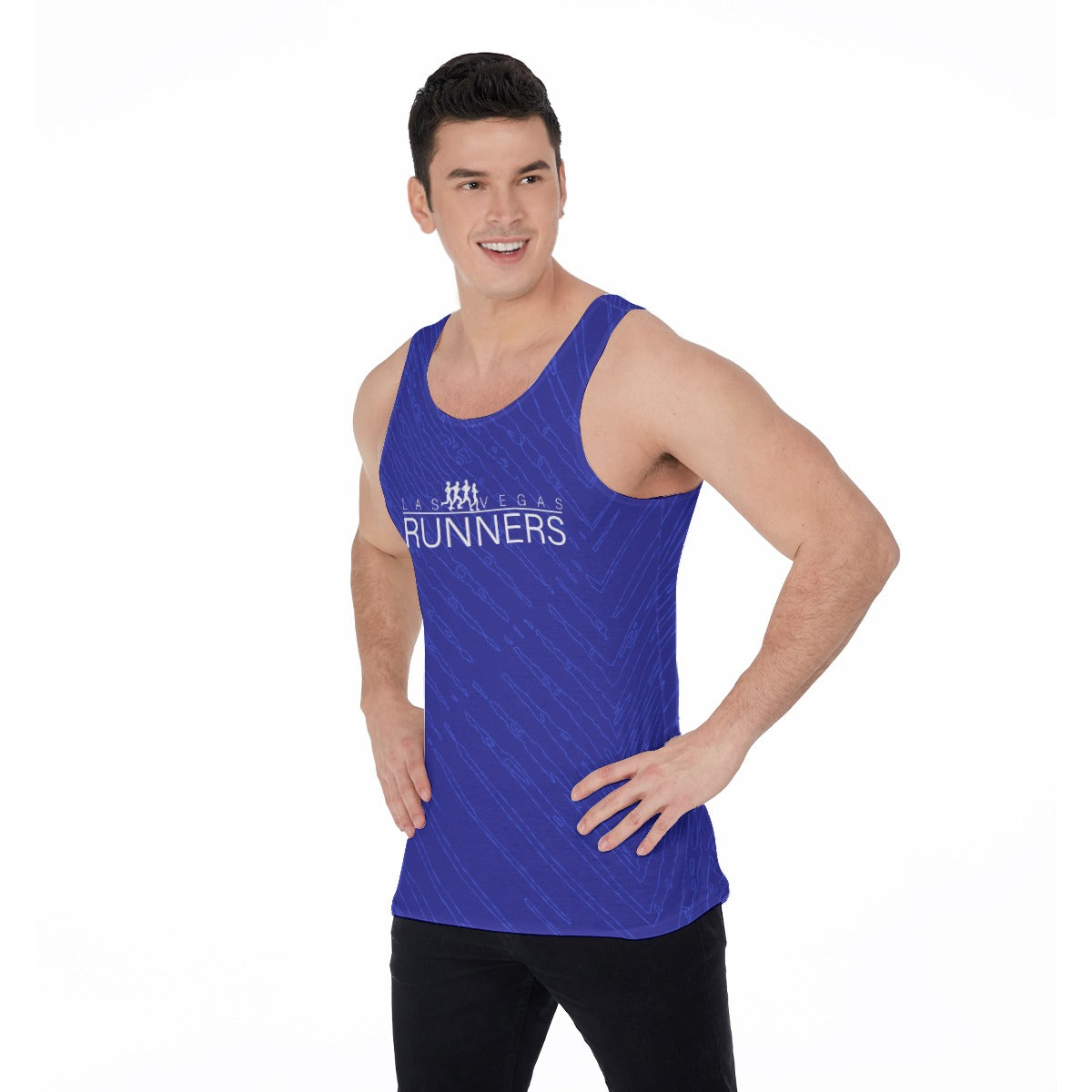 All Over Print Las Vegas Runners - Blue