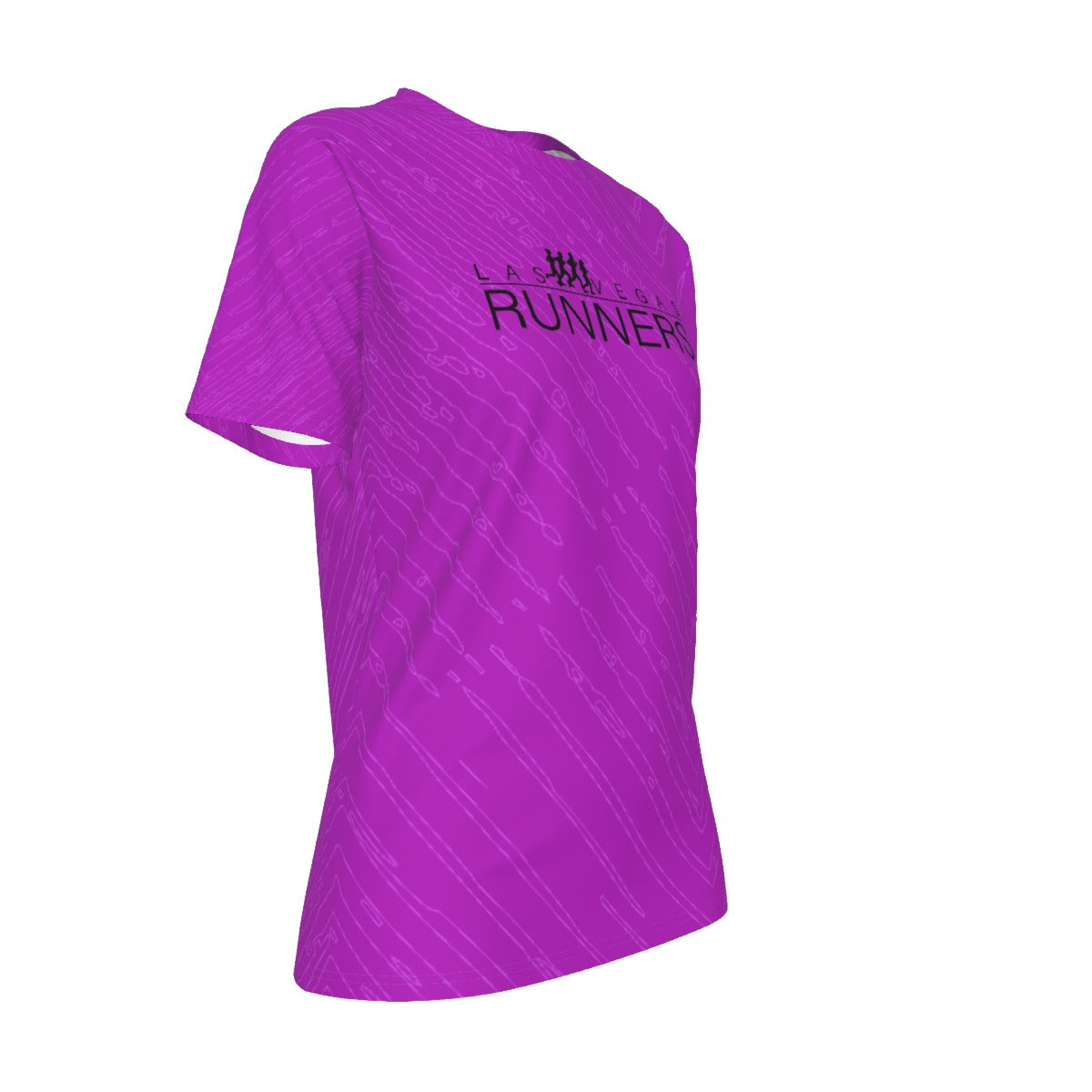 All-Over Print Women'S O-Neck T-Shirt - Las Vegas Runners