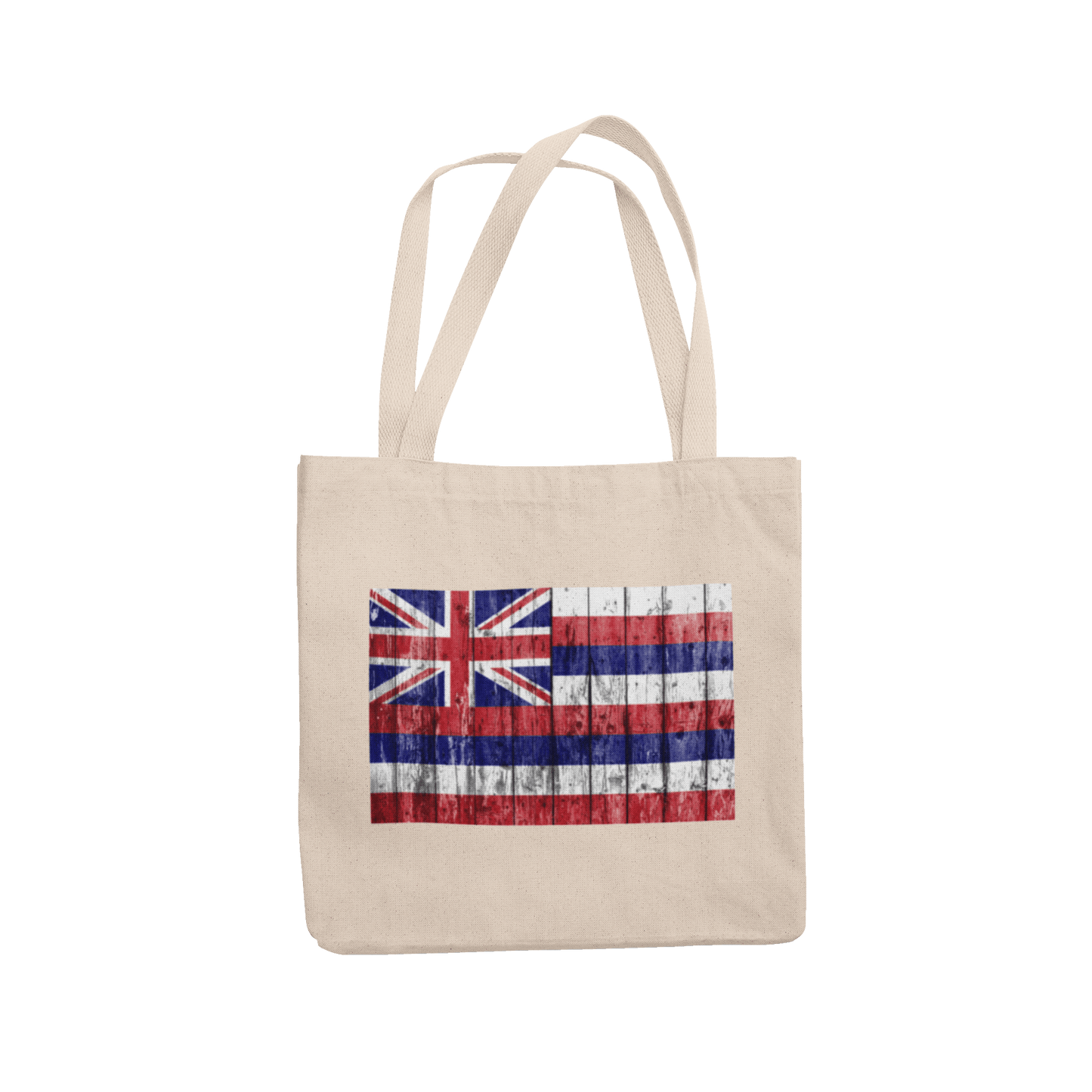 Hawaiian Flag Canvas Tote