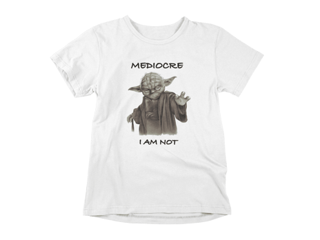 Yoda - Mediocre I Am Not