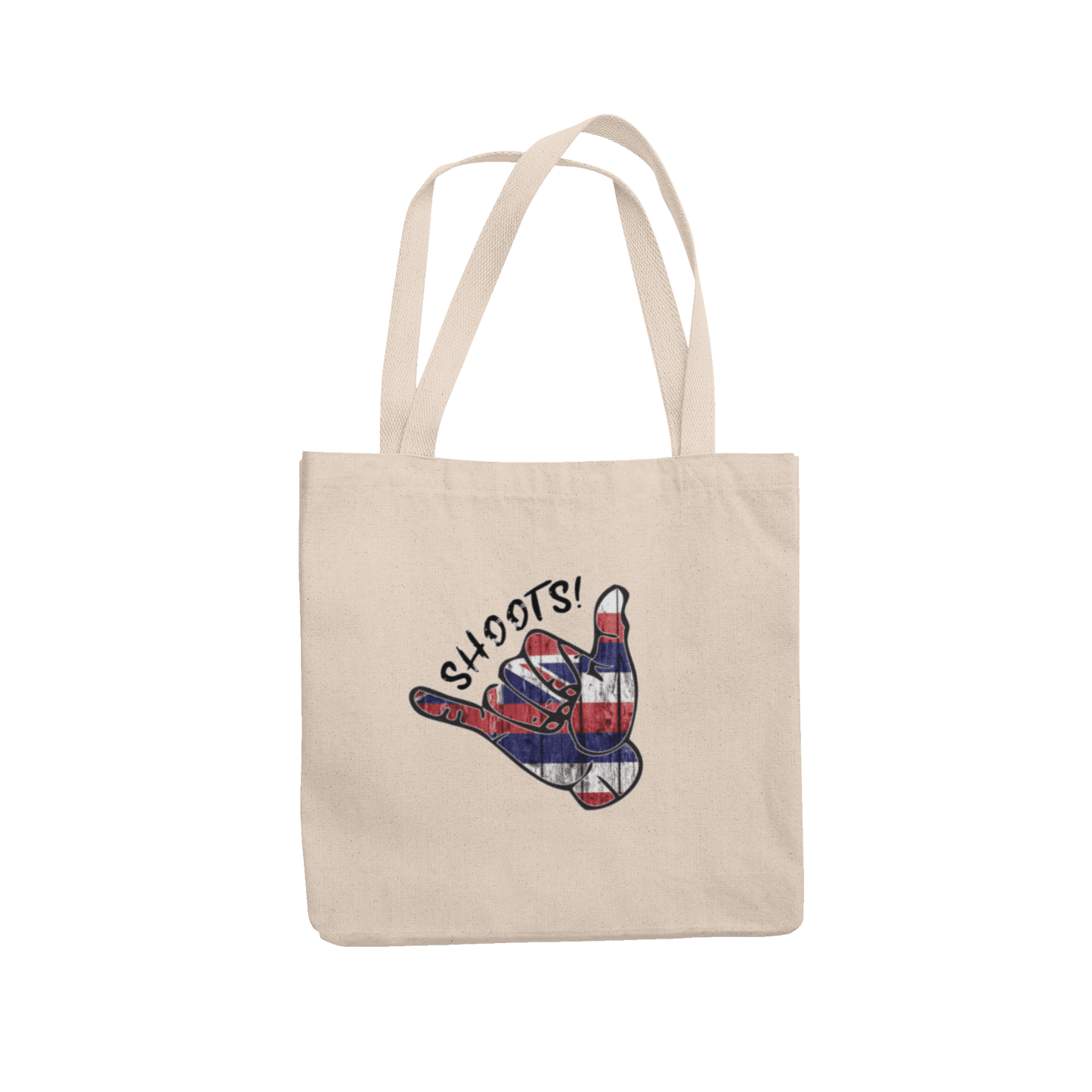 Shoots Shaka Canvas Tote