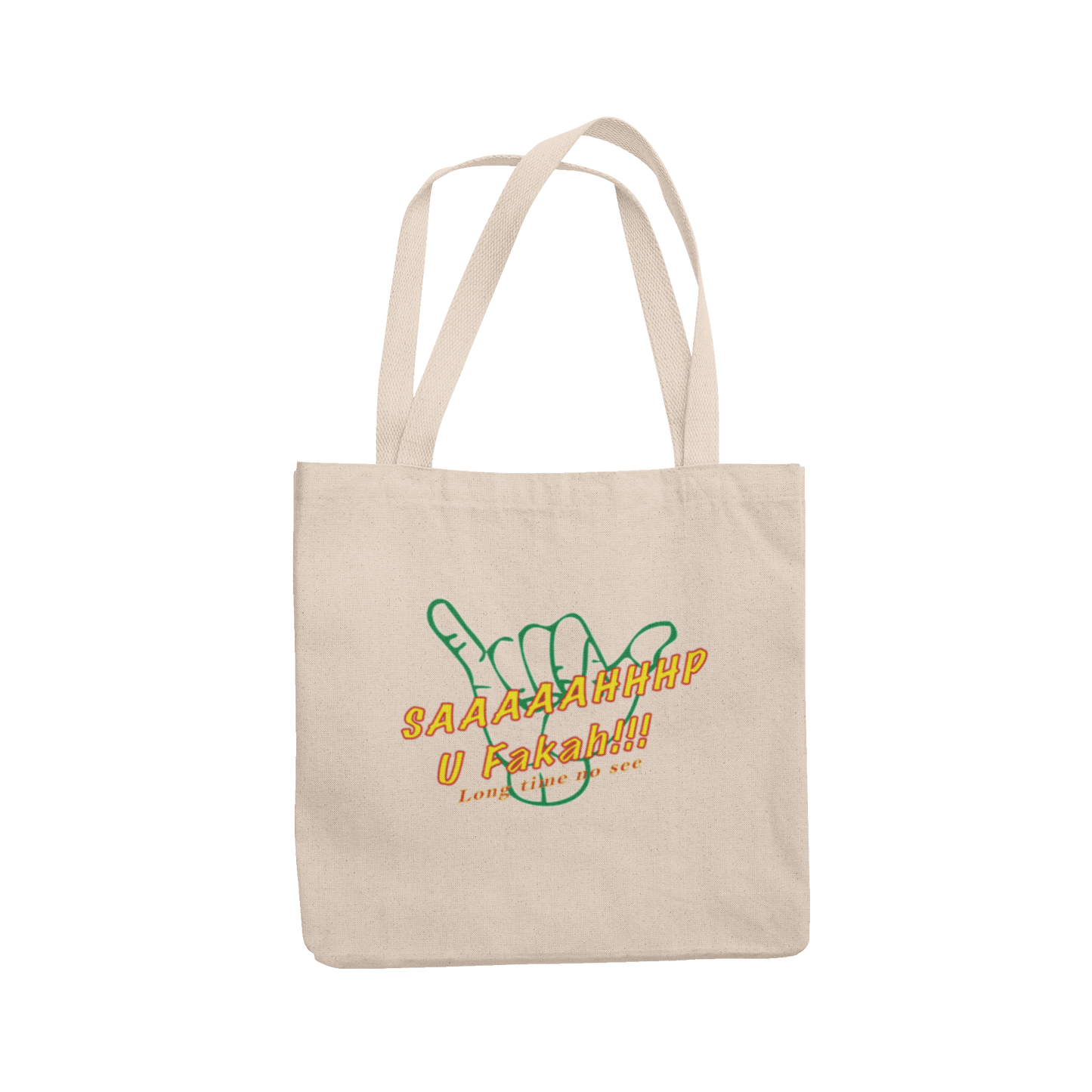 Saaahp U Faka Canvas Tote
