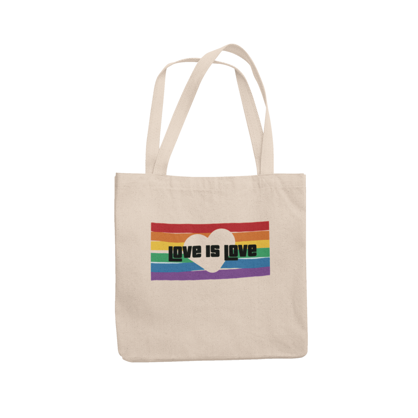 Love Is Love Canvas Tote