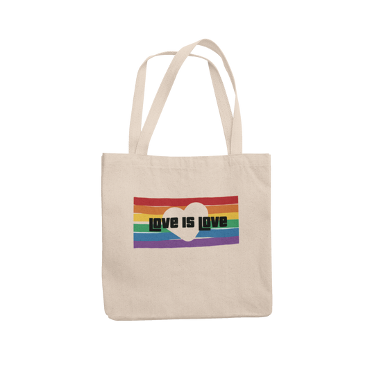 Love Is Love Canvas Tote