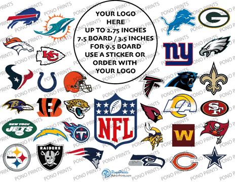 NFL NBA MLB NHL Metal Dry Erase Boards