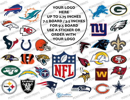 NFL NBA MLB NHL Metal Dry Erase Boards