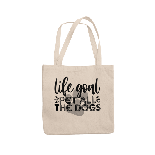 Life Goal Pet All Dogs Canvas Tote - 2